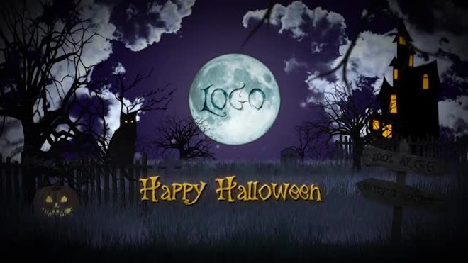 Halloween Logo  After Effects Templates  Motion Array