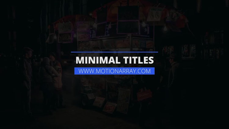 Minimal Titles v2: Premiere Pro Templates