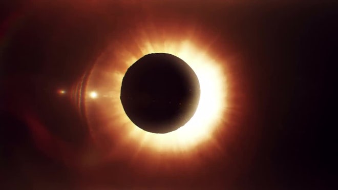 Total Solar Eclipse Animation - Stock Motion Graphics | Motion Array