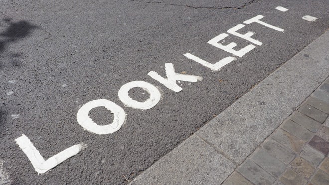 Look Left Sign - Stock Photos | Motion Array