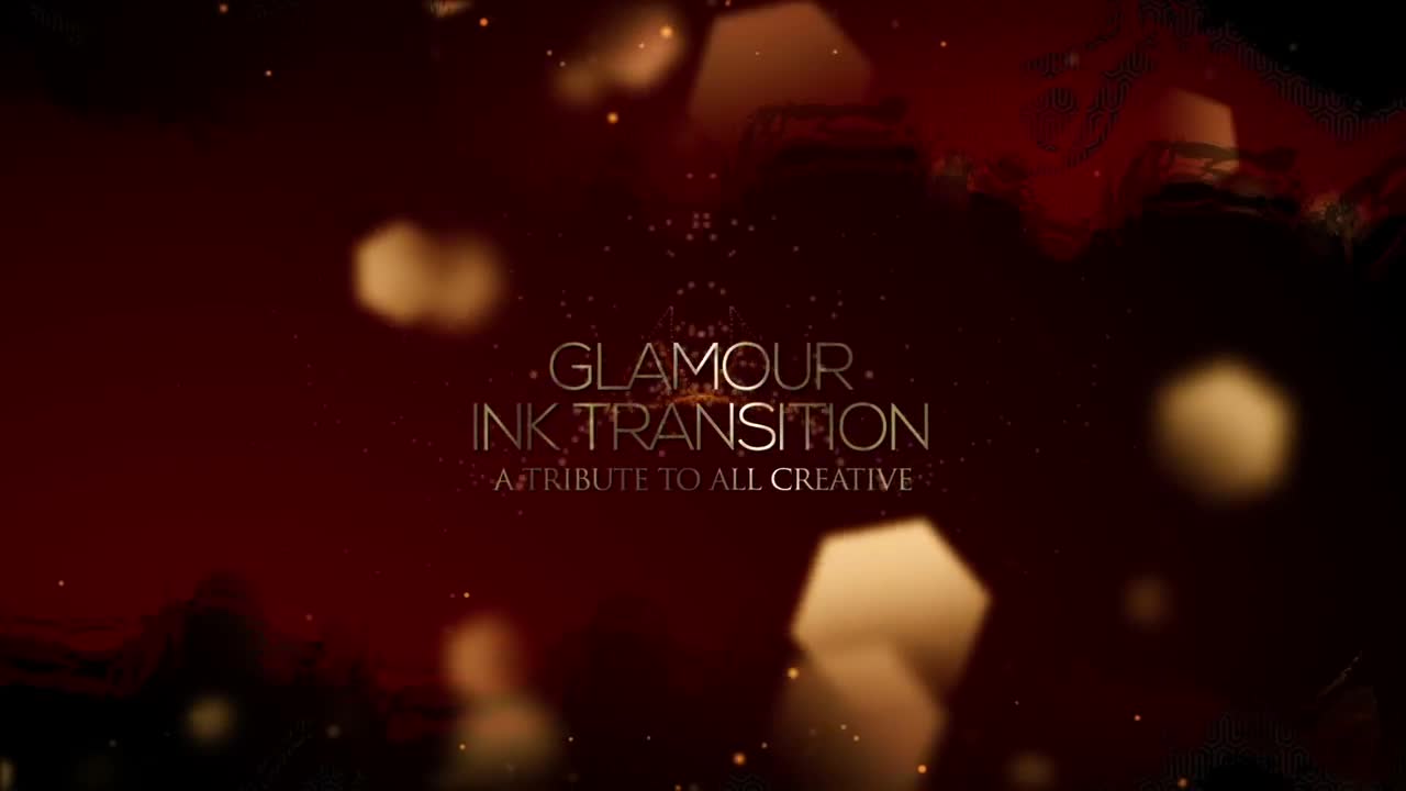 Glamour Ink Transition After Effects Templates Motion Array