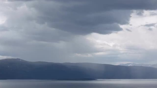 Rain Clouds Time Lapse: Stock Video
