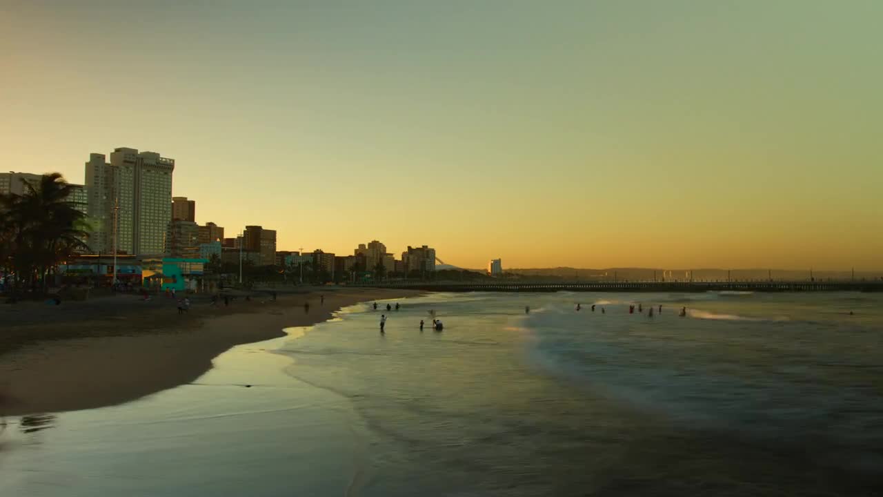 TimeLapse Of Durban Stock Video Motion Array
