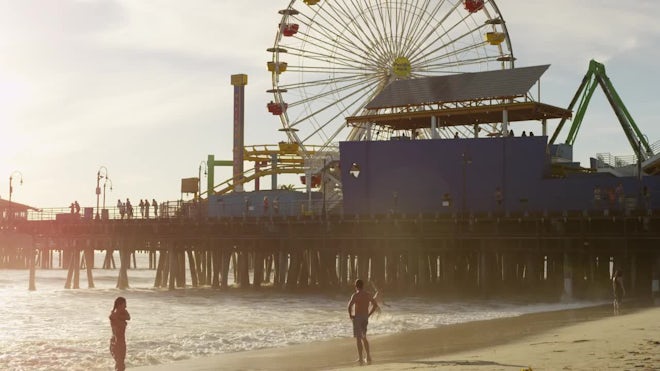 GTA VIDA REAL - O PIER de SANTA MONICA! (LOS ANGELES) 