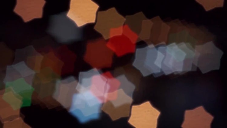 Blur Abstract Bokeh Star: Stock Video