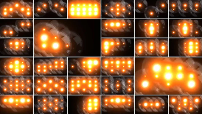 Light Graphics Array Flashing Lights Graphics