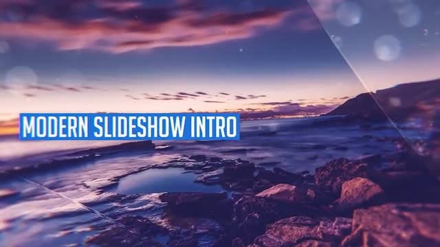 Modern Slideshow Intro: After Effects Templates