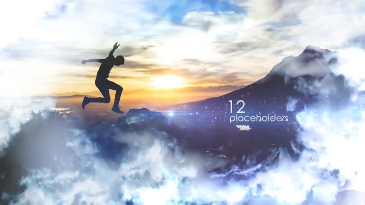 Clouds Slideshow: After Effects Templates