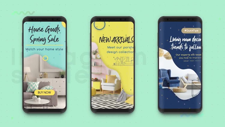 Instagram Stories: Product Promotion: After Effects Templates