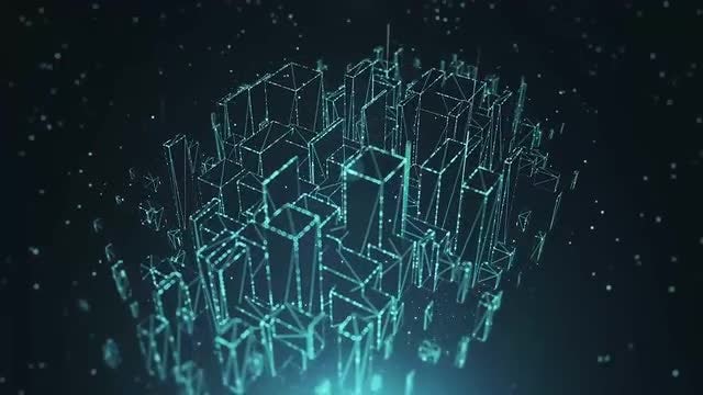 Futuristic City: Stock Motion Graphics
