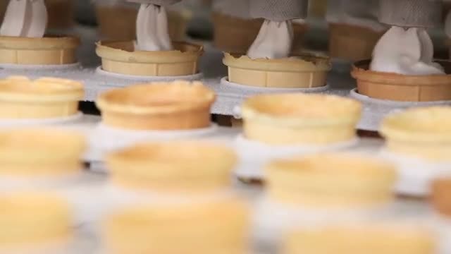 Production Line Of Ice Cream: Stock Video