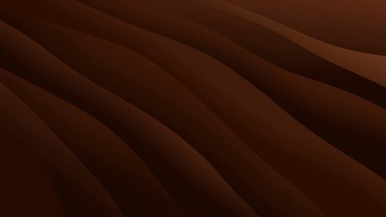Brown Chocolate Background With Waves - Stock Motion Graphics | Motion Array