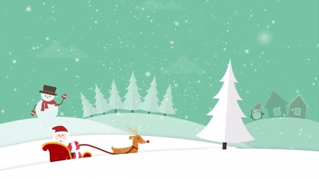 Christmas Background: Stock Motion Graphics