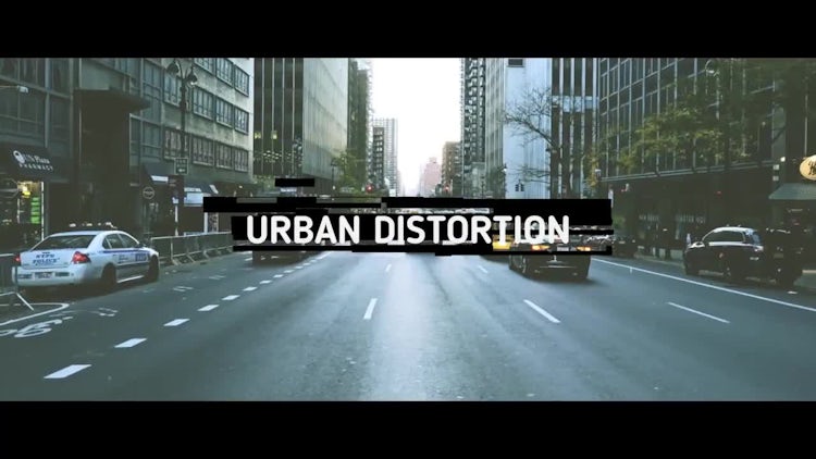 Urban Distortion: After Effects Templates