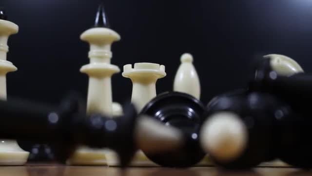 Winning At Chess: Stock Video