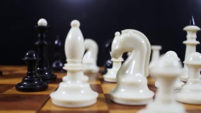 Chessboard In Motion: Stock Video