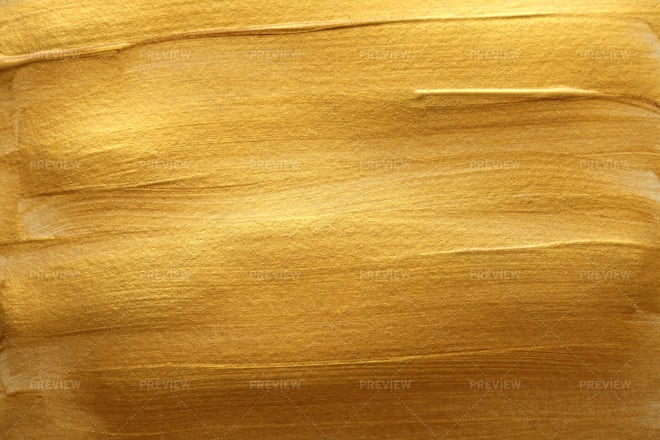 Gold paint on wooden for texture background Stock Photo