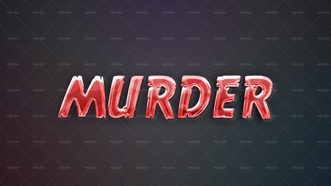 Murder Bloody Text Effect - Graphics | Motion Array