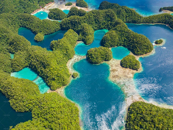 Tropical Beaches In Surigao - Stock Photos | Motion Array