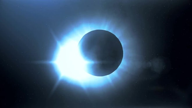 Total Solar Eclipse Animation - Stock Motion Graphics | Motion Array