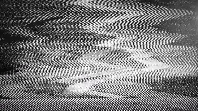 Dirty, Noisy TV Signal: Stock Video
