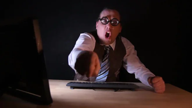 Angry Computer Nerd