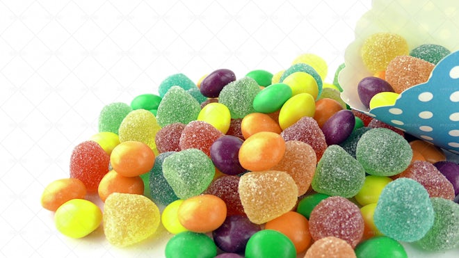 Sugarly Candy Sweet Jelly - Stock Photos