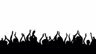 Crowd People Claps: Motion Graphics