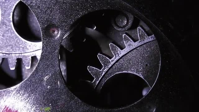 Mechanics Of A Clock: Stock Video
