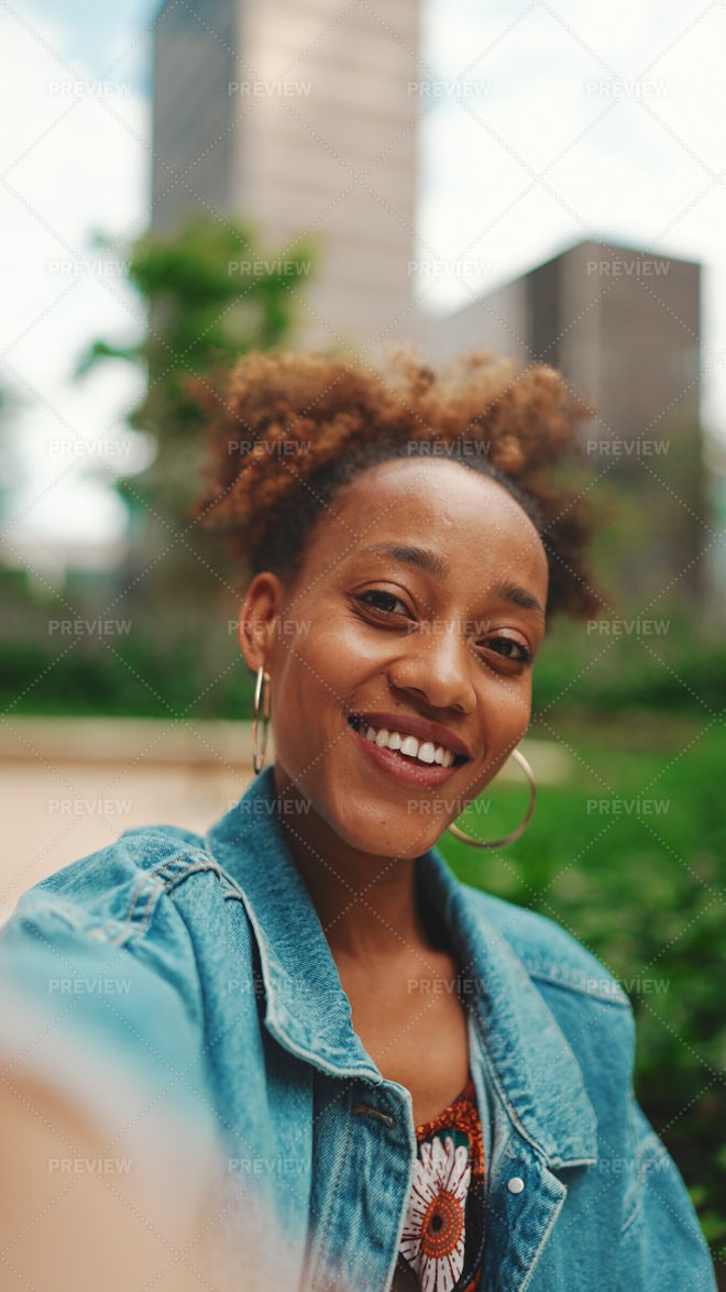 Woman Makes Video Call - Stock Photos | Motion Array