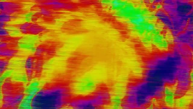 Exploding Colors Glitch 4K: Stock Motion Graphics