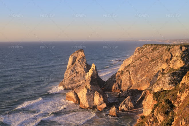 Sharp Rocks In Sea Stock Photo, Picture and Royalty Free Image. Image  13951180.