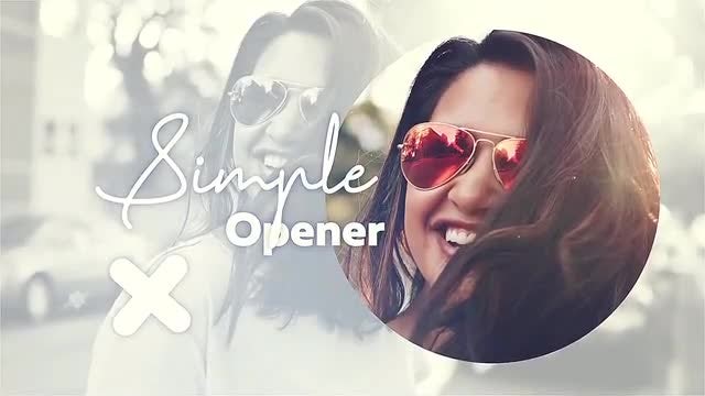 Simple Opener: After Effects Templates