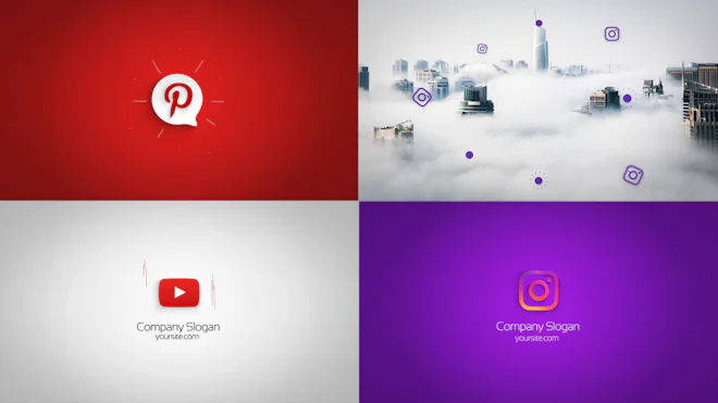 Stylish Minimal Logo Reveal