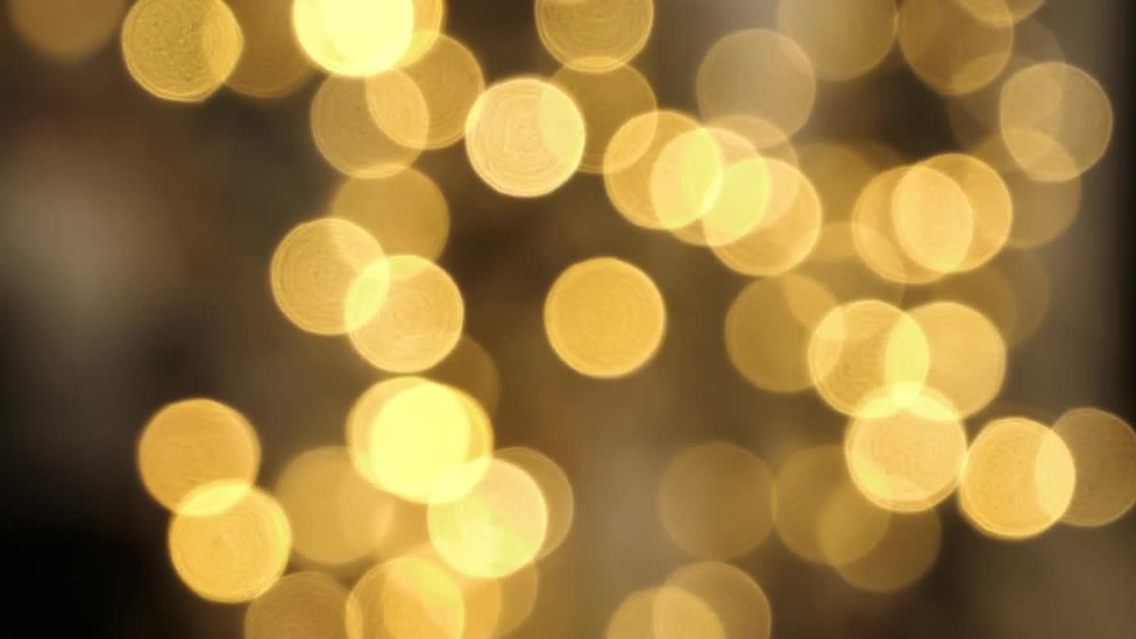 Blurry Christmas Lights Stock Video Motion Array