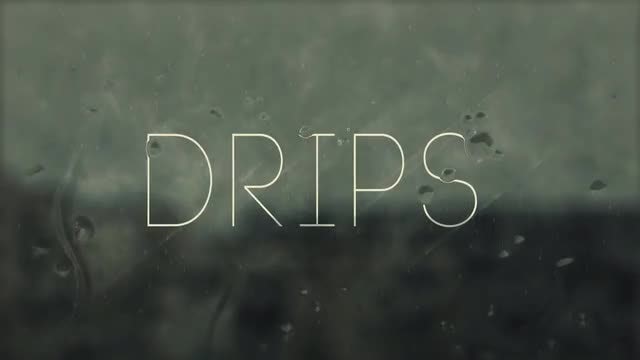 Drips Title & Logo Reveal: After Effects Templates