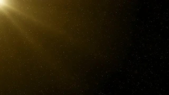 Gold Particles: Stock Motion Graphics