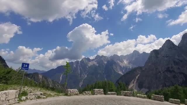 POV Of Mountain Road: Stock Video