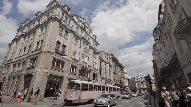 City Street Time Lapse: Stock Video
