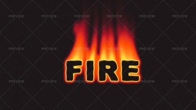 Y2k fire holographic font flame holo alphabet Vector Image