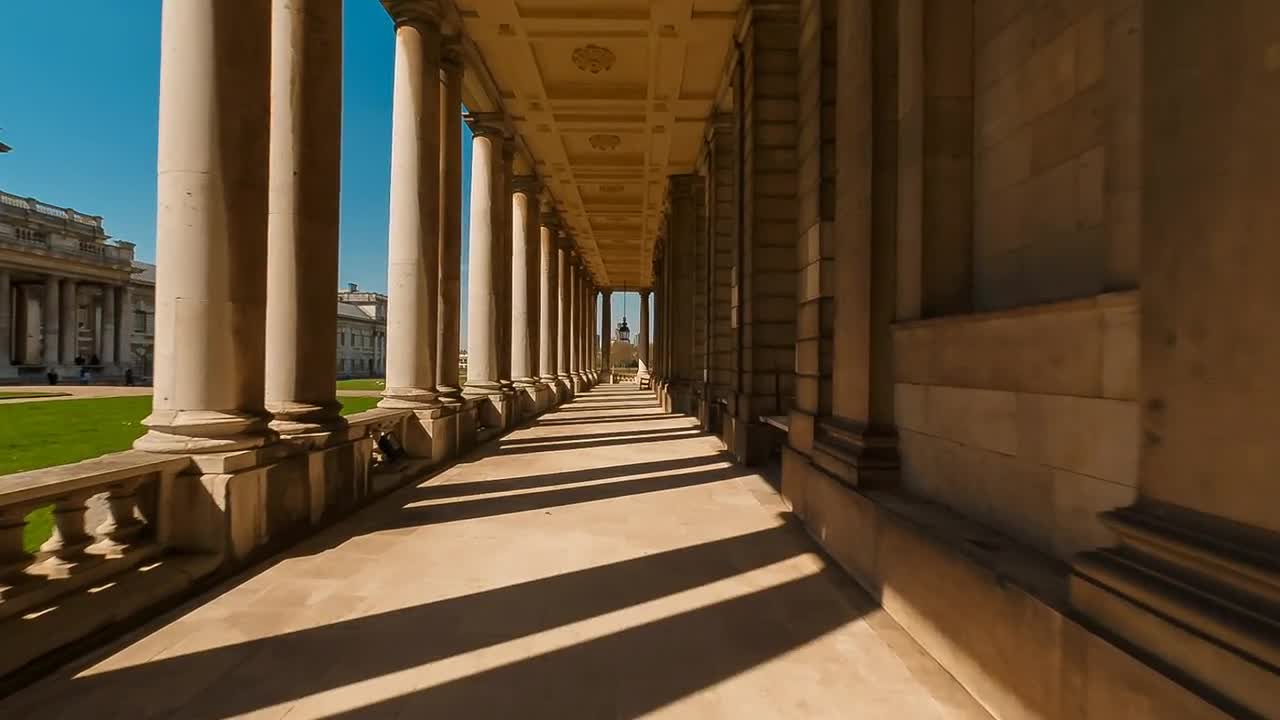 Old Royal Naval College - Stock Video | Motion Array