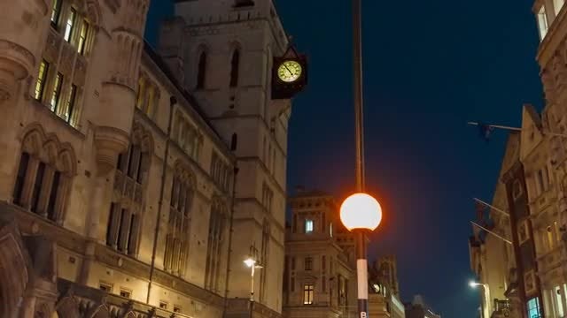 Royal Courts Of Justice: Stock Video