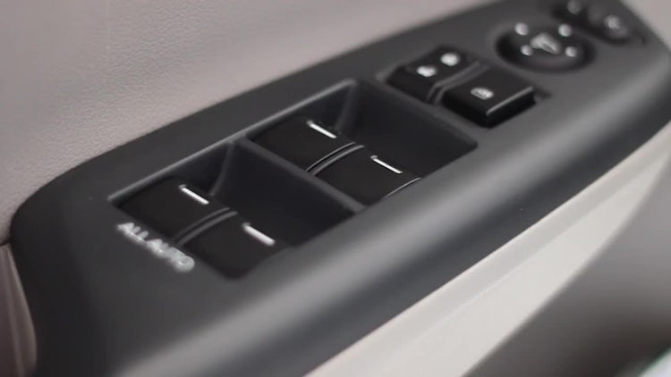 Car Window Switch: Stock Video