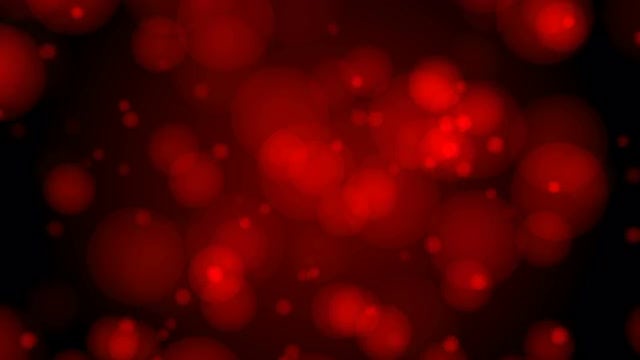Crimson Red Bokeh Background: Stock Motion Graphics