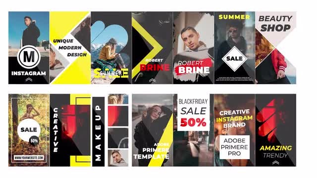 Instagram Stories: Premiere Pro Templates