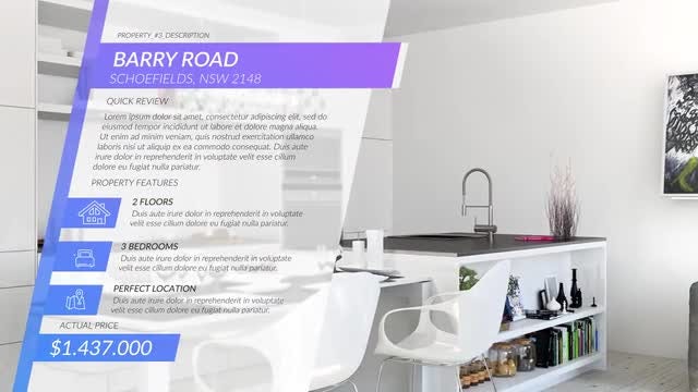 Real Estate Slides: After Effects Templates