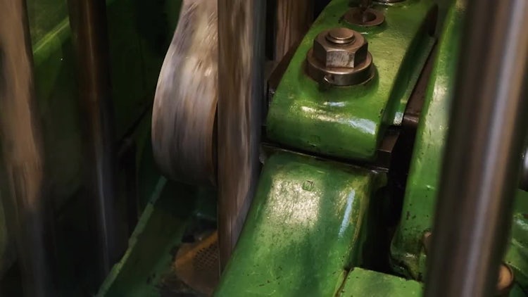 An Industrial Engine: Stock Video