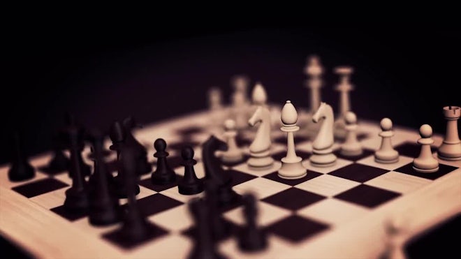Timelapse Top View Chess Game, Sports Stock Footage ft. above & battle -  Envato Elements