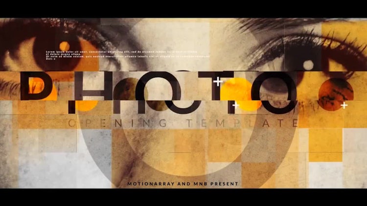 Photo Opening: After Effects Templates