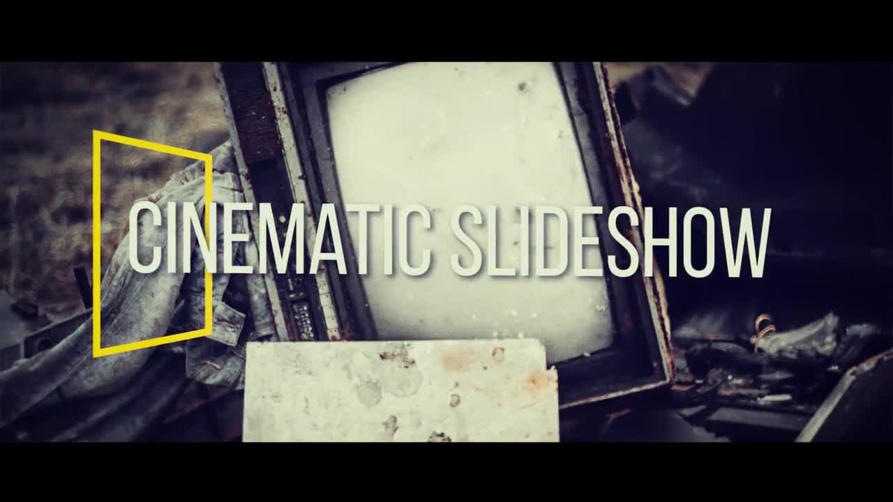 Cinematic Slideshow Premiere Pro Templates Motion Array